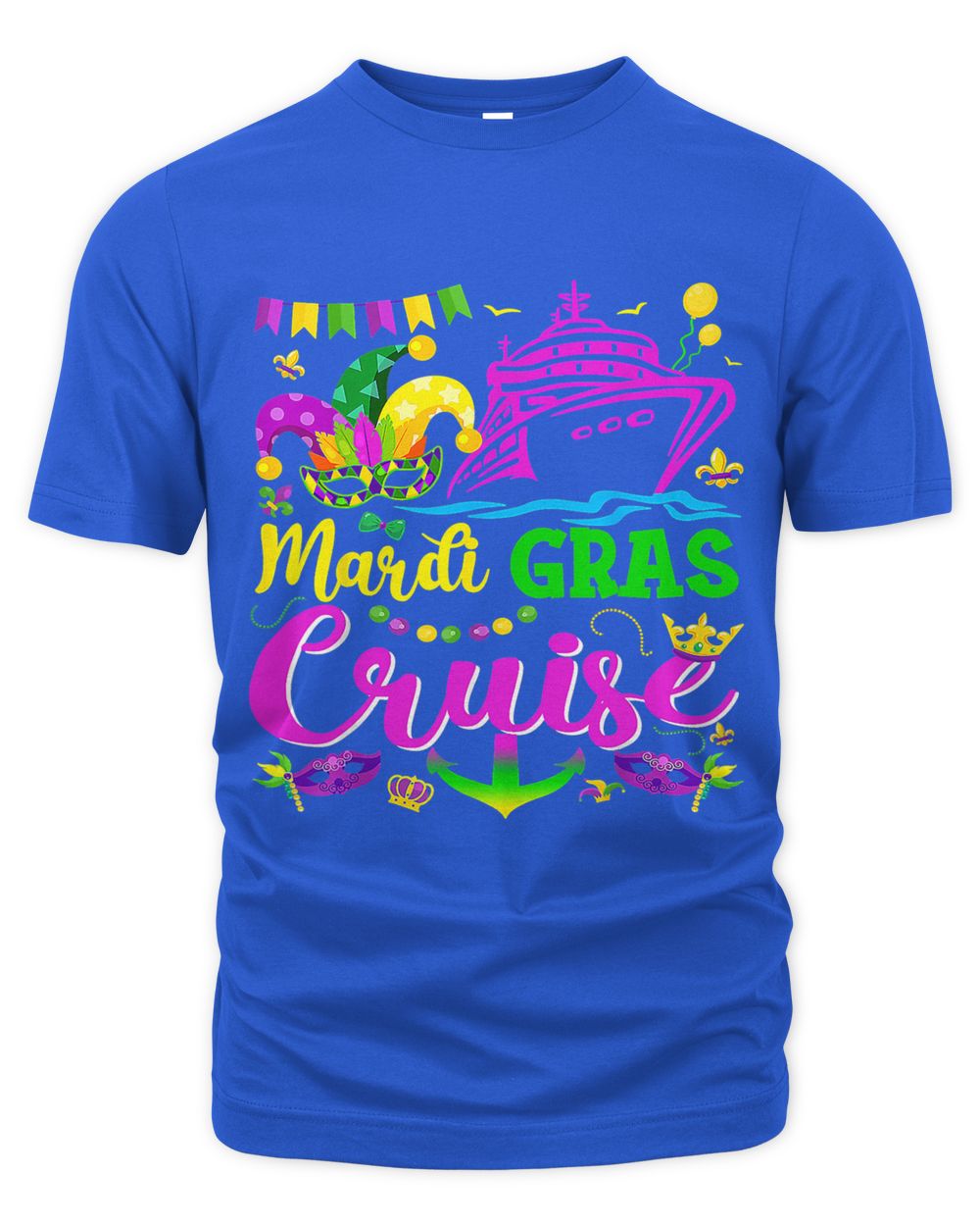 Mardi Gras Cruise Cruising Mask Funny Mardi Gras Cruise Ship