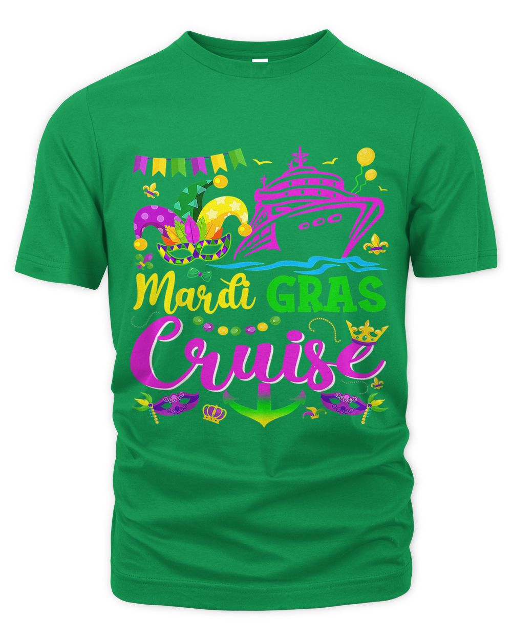 Mardi Gras Cruise Cruising Mask Funny Mardi Gras Cruise Ship
