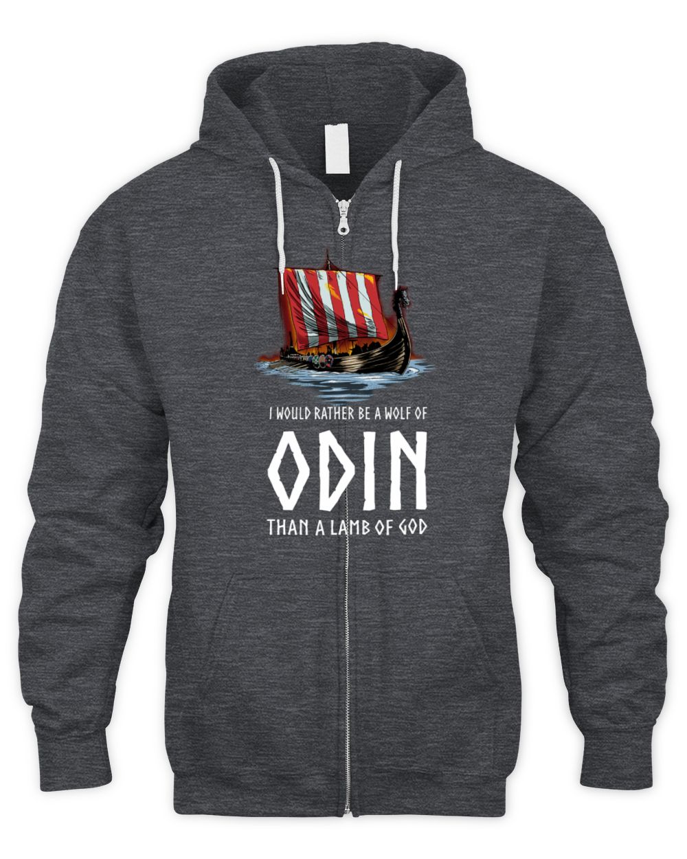 Coyote Mammal Viking Ship Wolf Of Odin vs Lamb Of God Norse Mythology
