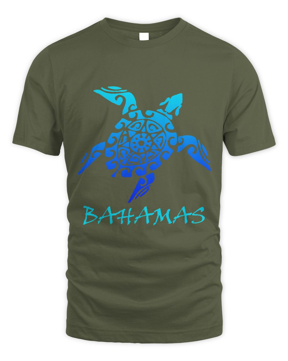 Turtle Lover Bahamas Vintage Retro Throwback Sea Turtle Vacation