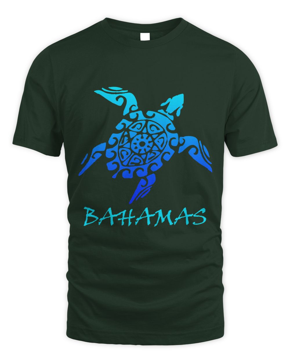 Turtle Lover Bahamas Vintage Retro Throwback Sea Turtle Vacation